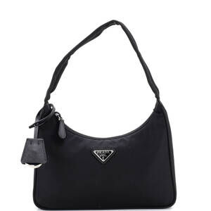 Prada Re-Edition Hobo Tessuto Mini #233484P12B